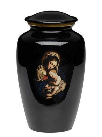 Mary and Jesus Cremation Urn