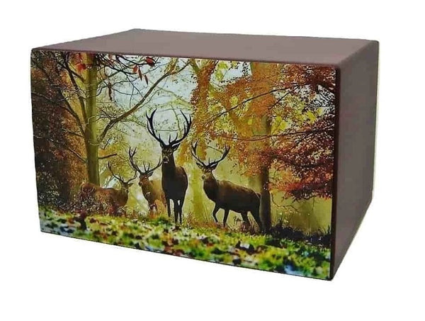 Majestic Bucks Hunting Urn - Quality Urns & Statues For Less