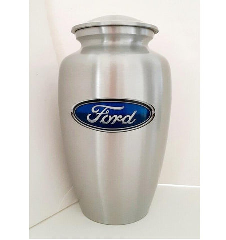 Ford Urn for Ashes with Logo
