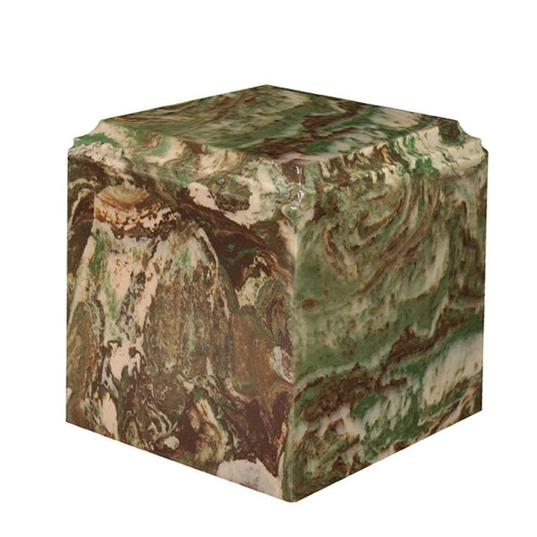 Large camouflage Marble Burial Urn for Ashes at Quality Urns and Statues for Less