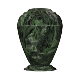 Cultured Marble Burial Urn for Ashes Grecian Style