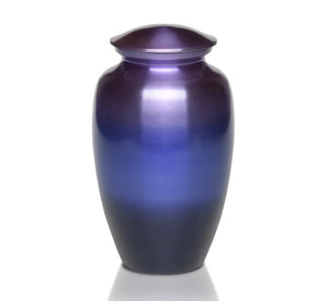 Purple Ombre Cremation Urn for Ashes