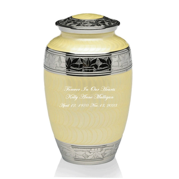 Bella Yellow Urn