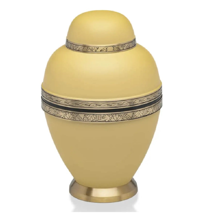 Golden Sand Cremation Urns for Ashes by Quality Urns and Statues for Less
