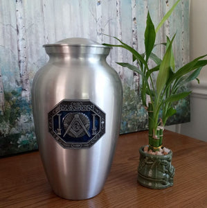 Masonic Cremation Urn for Mason