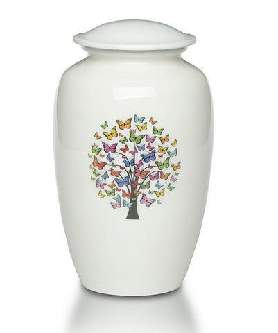 Tree of Butterflies Urn for Ashes - Quality Urns & Statues For Less