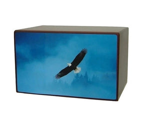 Soaring Eagle In The Sky Urn - Quality Urns & Statues For Less