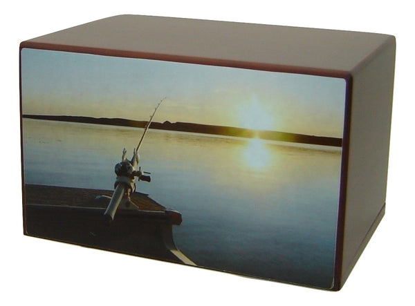 Fisherman Forever Cremation Urn for Ashes - Quality Urns & Statues For Less
