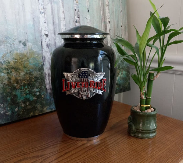 Biker Cremation Urn Quality Urns and Statues for Less