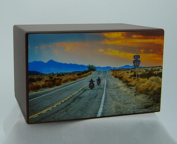 Motorcycle Urn Riding to Paradise - Quality Urns & Statues For Less