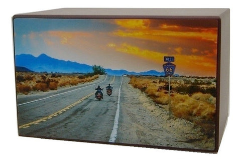 Motorcycle Urn Riding to Paradise - Quality Urns & Statues For Less